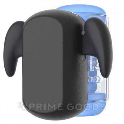 Инновационный робот-мастурбатор Black Knight с массажем бусинами от Amovibe от sex shop primegoods фото 8