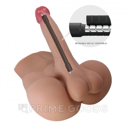 Реалистичный фаллоимитатор и мастурбатор Rhyne (анал) от sex shop primegoods фото 11