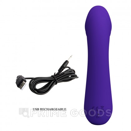 Вибратор Cetus Super Soft (15 см) синий от sex shop primegoods фото 11