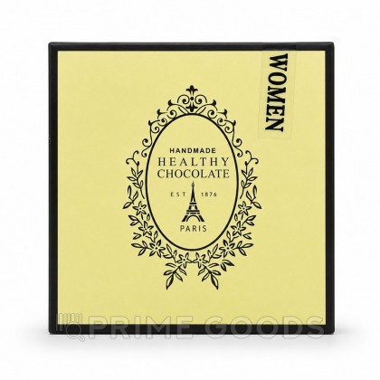 Возбуждающий шоколад Healthy chocolate Paris для женщин, 10 шт от sex shop primegoods