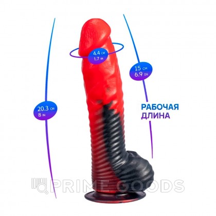 Фаллоимитатор Fantasy line Devil Red от Silexd от sex shop primegoods фото 4