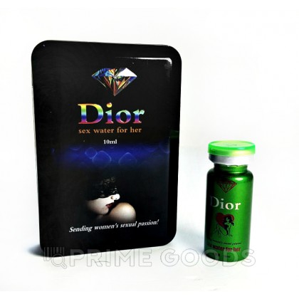 DIOR - женский возбудитель (жидкость 10 мл.)  от sex shop primegoods фото 2
