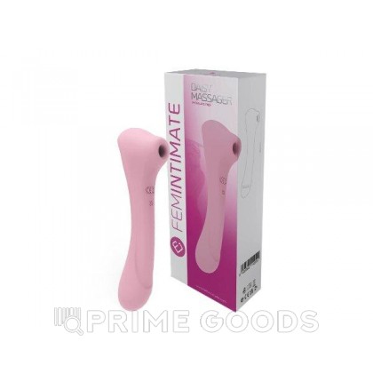 Клиторальный стимулятор-массажер Daisy розовый от Femintimate от sex shop primegoods фото 10