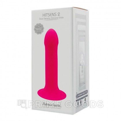 Фаллоимитатор Adrien Lastic Hitsens 2 (16,8×4 см) с двойной плотностью, розовый от sex shop primegoods фото 4