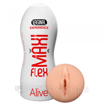 Мастурбатор Alive Maxi Flex Vaginal (L) 19х7,8 см от sex shop primegoods фото 4