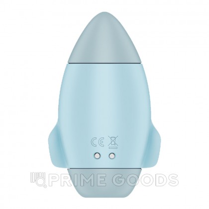 Стимулятор клитора с воздушной стимуляцией и вибрацией Satisfyer Mission Control (голубой) от sex shop primegoods фото 5