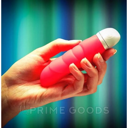 Мини вибратор JAM от Fun Factory (красный) от sex shop primegoods фото 6