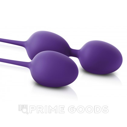 Набор тренажеров кегеля фиолетовый JIMMYJANE от sex shop primegoods фото 3