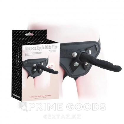 Страпон силиконовый (вибратор - 17 см.) от sex shop primegoods фото 4