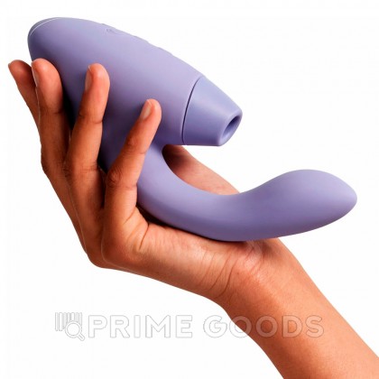 Бесконтактный клиторальный стимулятор Womanizer Duo 2, сиреневый от sex shop primegoods фото 4