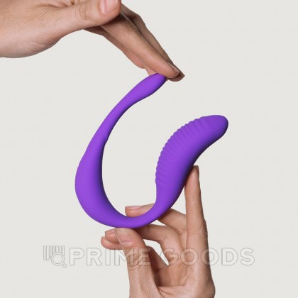 Двойной вибратор для клитора и точки G Mini Romeo с пультом ДУ от Adrien Lastic от sex shop primegoods фото 5