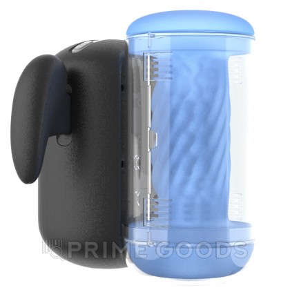 Инновационный робот-мастурбатор Black Knight с функцией пенетрации от Amovibe от sex shop primegoods фото 4