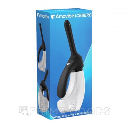 Душ для интимной гигиены Iceberg с вибрацией и автоматической подачей воды от Amovibe от sex shop primegoods фото 11