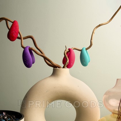 Вибратор для пар TWIN Pink с управлением через приложение от Amovibe от sex shop primegoods фото 3