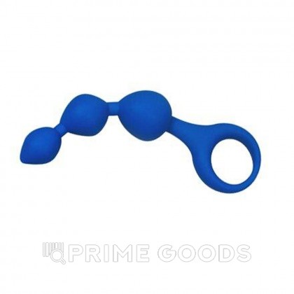 Анальная цепочка Triball синяя от Alive от sex shop primegoods фото 2
