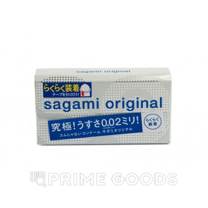 Презервативы полиуретановые Sagami Original 002  Quick (6 шт.) от sex shop primegoods