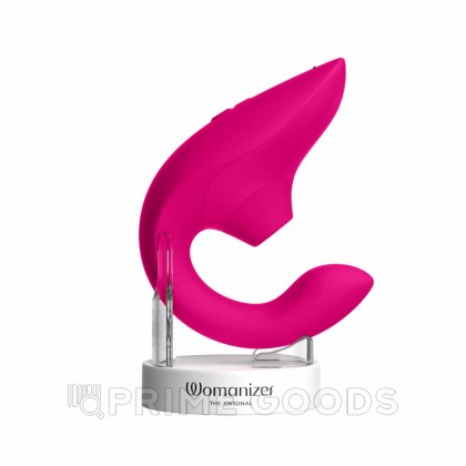 Бесконтактный клиторальный стимулятор Womanizer Blend, малиновый от sex shop primegoods фото 10