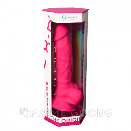 Фаллоимитатор с двойной плотностью SILEXD Model 1 (23х4,7 см) ярко-розовый от sex shop primegoods фото 9