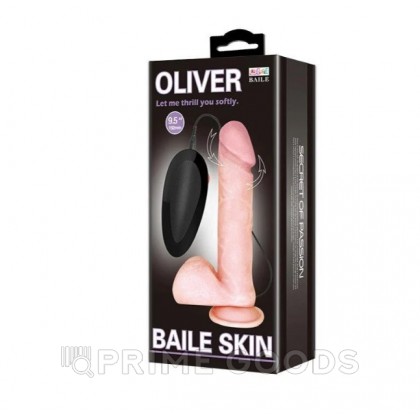 Реалистичный вибратор с пультом управления Oliver (19,5×4,4 см) от sex shop primegoods фото 6