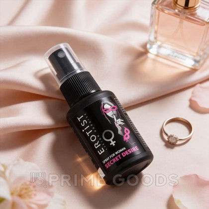 Возбуждающий спрей Erotist SECRET DESIRE для женщин, 30 мл от sex shop primegoods фото 5
