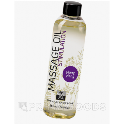 Массажное масло Stimulation Иланг-Иланг от Shiatsu 250 мл. от sex shop primegoods фото 2