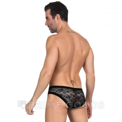 Мужские трусики Black Lace (M) от sex shop primegoods фото 2