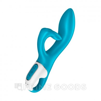 Вибратор-кролик Embrace me berry Satisfyer, бирюзовый - primegoods.kz фото 3 Вибратор-кролик Embrace me berry Satisfyer, бирюзовый от sex shop primegoods фото 3