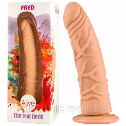 Реалистичный фаллоимитатор Fred от Alive (19* 4.7 см.) от sex shop primegoods фото 7