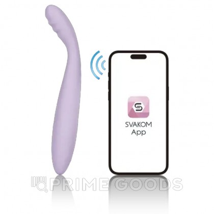 Вибратор для точки G Cici 2 Pastel лиловый от SVAKOM от sex shop primegoods фото 4