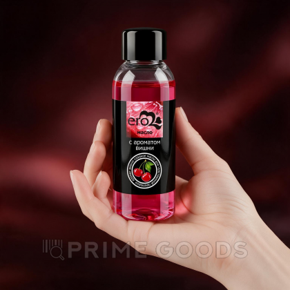 Массажное масло с ароматом вишни Ero, 50 мл от sex shop primegoods фото 4