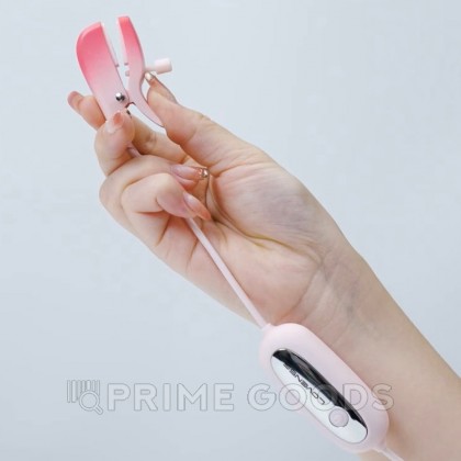 Вибрирующие зажимы для сосков Gemini LOVENSE (управление через приложение) от sex shop primegoods фото 7