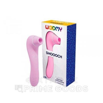 Клиторальный стимулятор Smoooch розовый от WOOOMY от sex shop primegoods фото 2