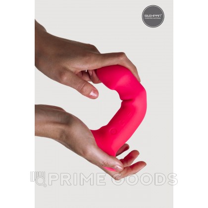 Фаллоимитатор с вибрацией Adrien Lastic Hitsens 2, розовый 17,2х4 см от sex shop primegoods фото 8
