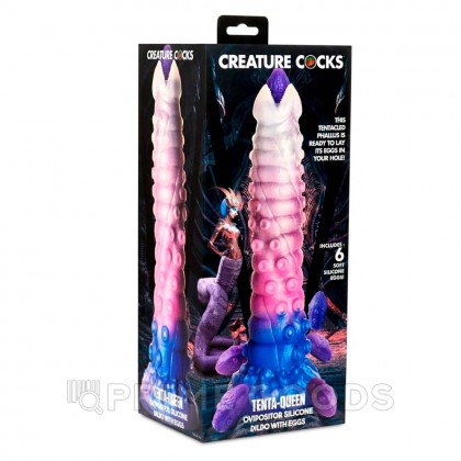 Фаллоимитатор CC Tenta-Queen Ovipositor Dildo w/ Eggs от sex shop primegoods фото 2