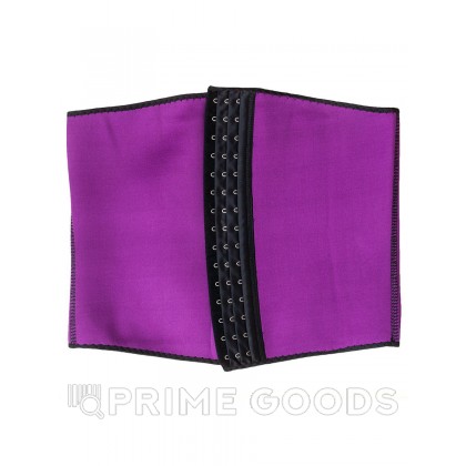 Эластичный утягивающий фиолетовый корсет под грудь, размер M от sex shop primegoods фото 6