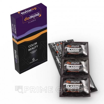 Презервативы Domino CLASSIC Color Beauty, разноцветные, 6 шт от sex shop primegoods фото 4