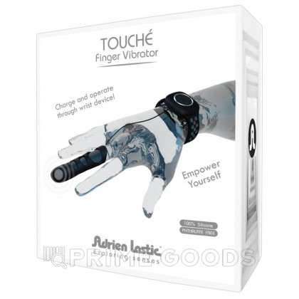 Вибронасадка на палец Adrien Lastic Touche от sex shop primegoods фото 2