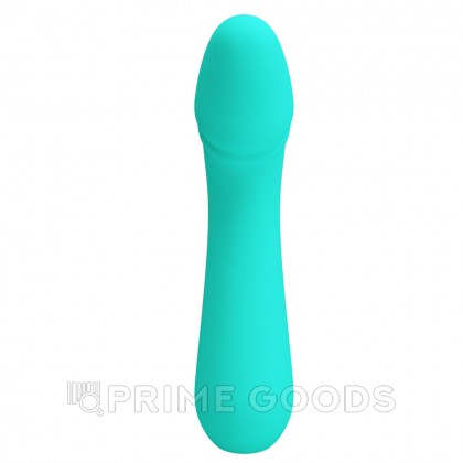 Вибратор Cetus Super Soft (15 см) бирюзовый от sex shop primegoods фото 6