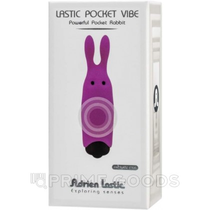 Карманный вибратор-кролик Rabbit Adrien Lastic фиолетовый от sex shop primegoods фото 2