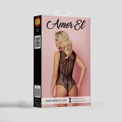 Боди Amor EL с вырезом в виде шнуровки (S/L) от sex shop primegoods фото 2