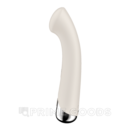 Вибратор для точки G с ротацией Satisfyer Spinning G-Spot 1 бежевый от sex shop primegoods фото 8