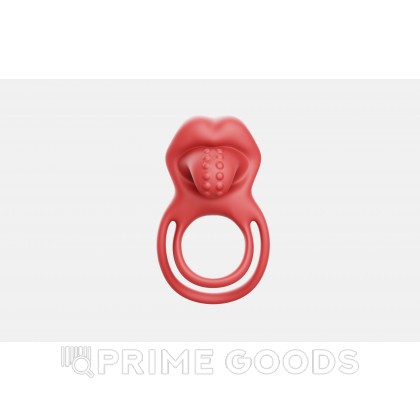 Эрекционное виброкольцо двойное со стимулятором клитора Lick it от sex shop primegoods фото 2