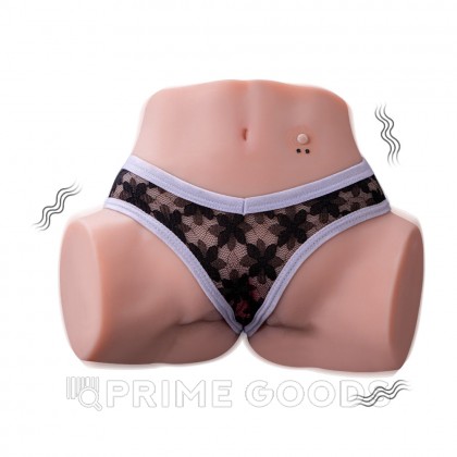 Реалистичный двойной мастурбатор Tracy с вибрацией от sex shop primegoods фото 6