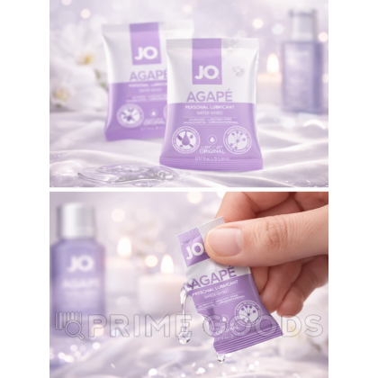 Лубрикант на водной основе JO Agape, 5 мл от sex shop primegoods фото 3