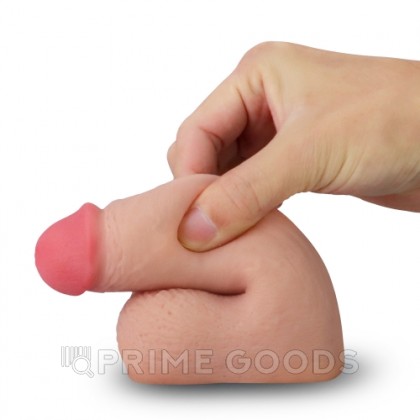 Фаллоимитатор для ношения Skinlike Limpy Cock (12,7 см.) от sex shop primegoods фото 3
