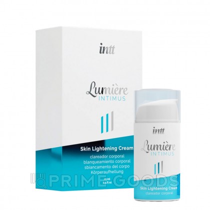 Осветляющий крем для интимных зон и тела LUMIERE INTIMUS  (15 мл.) от INTT от sex shop primegoods фото 2