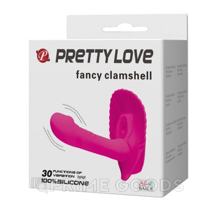 Клиторальный стимулятор с вагинальным плагом, 10 функций от sex shop primegoods фото 2