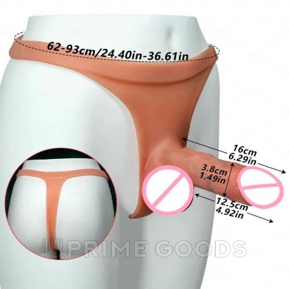 Силиконовые трусы с фаллосом от sex shop primegoods фото 10