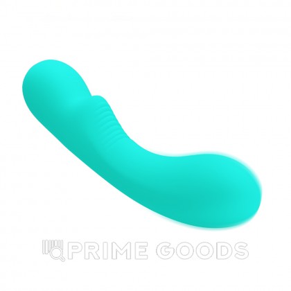 Вибратор Matt Super Soft (19 см) бирюзовый от sex shop primegoods фото 5