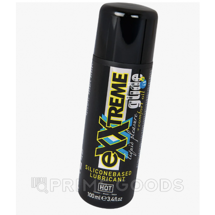 Анальный лубрикант на силиконовой основе eXXtreme glide, 100 мл от sex shop primegoods фото 3